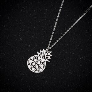 Pineapple Stainless Steel Necklace